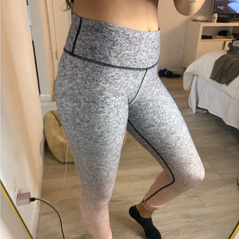 Poise Gray and Black Leggings